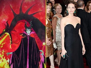 Angelina Jolie sẽ vào vai Maleficent? (Nguồn: Just Jared)