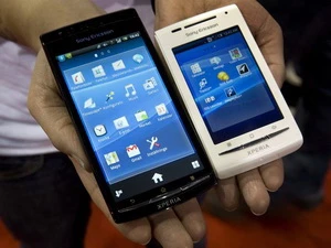 Mẫu Xperia của Sony Ericsson. (Nguồn: Reuters)
