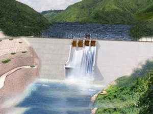Mô hình thủy điện Hủa Na. (Nguồn: lilama.com.vn)