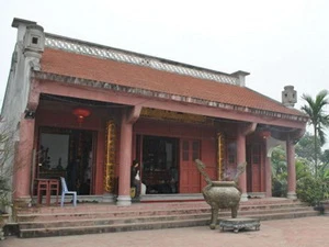 Di tích đền A Sào (Nguồn: thaibinhtv.vn)