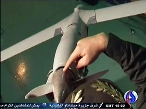 Chiếc máy bay không người lái được cho là đã xâm phạm vào không phận của Iran ngày 4/12/2012. (Nguồn: AFP/TTXVN)