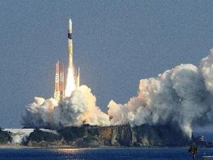 Một vụ phóng vệ tinh do thám của Nhật Bản. (Nguồn: AFP/TTXVN)