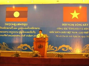 Bộ trưởng Ngoại giao Phạm Bình Minh phát biểu tại hội nghị. (Ảnh: Nguyễn Văn Nhật/TTXVN)