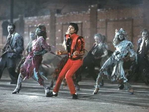 Jacko trong clip “Thriller”. (Nguồn: Internet) 