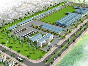 Một trong những dự án đầu tư trong khu công nghiệp Phú Bài. (Nguồn: Internet) 