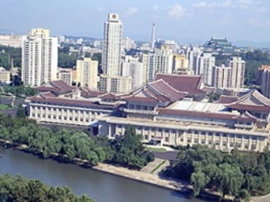 Một góc thủ đô Bình Nhưỡng. (Nguồn: Internet)