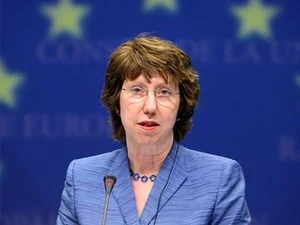 Đại diện cấp cao phụ trách an ninh và chính sách đối ngoại EU Catherine Ashton. (Nguồn: IT) 