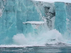 Băng tan chảy ở Bắc Cực. (Nguồn: Google Images)