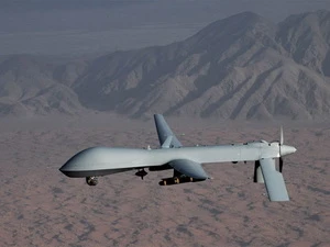 Máy bay không người lái "Predator" được sử dụng trong cuộc chiến chống khủng bố" của Mỹ. (Nguồn: Google Images)