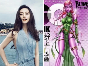 Phạm Băng Băng sẽ vào vai cô nàng da tím có tên Blink trong "X-Men: Days of Future Past".