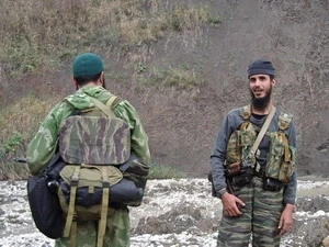 Các tay súng phiến quân ở Bắc Kavkaz. (Nguồn: RIA Novosti)