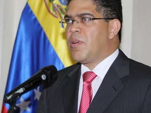 Ngoại trưởng Elías Jaua. (Nguồn: AVN)