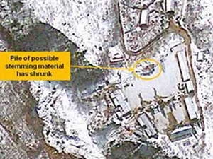 Bãi thử hạt nhân Punggye-ri (Nguồn: Reuters)