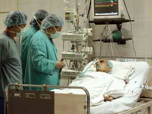 Một bệnh nhân được ghép tim thành công tại Bệnh viện Hữu nghị Việt Đức. (Ảnh: Dương Ngọc/TTXVN)