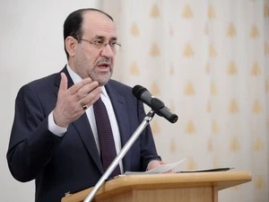 Thủ tướng Iraq Nuri al-Maliki (Nguồn: AFP).