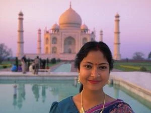 Đền Taj Mahal - điểm du lịch nổi tiếng nhất Ấn Độ. (Nguồn: Vietnam+)