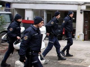 Lực lượng an ninh Thổ Nhĩ Kỳ đi tuần tại Ankara. Ảnh minh họa. (Nguồn: AFP)