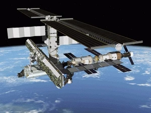 Trạm vũ trụ quốc tế ISS. (Nguồn: stardome.org)