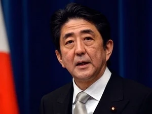 Thủ tướng Nhật Bản Shinzo Abe. (Nguồn: EPA)