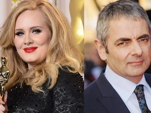 Adele, Mr Bean được Nữ hoàng Anh phong tước. (Nguồn: Getty Images)