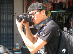 Sáng tác ảnh tại sự kiện Canon Photomarathon. (Nguồn: Tinhte.vn)