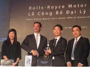 Lễ công bố đại lý xe hơi siêu sang Rolls-Royce tại Hà Nội.