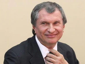 Chủ tịchTập đoàn dầu mỏ Nga Rosneft, ông Igor Sechin.