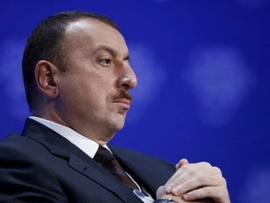 Tổng thống Ilham Aliyev. (Nguồn: asbarez.com)