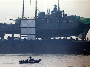 Quan hệ của Triều Tiên-Hàn Quốc ngày càng xấu đi sau vụ chìm tàu Cheonan (Nguồn: Internet)