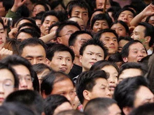 Trung Quốc đang phải đương đầu với tình trạng dân số ngày càng tăng (Nguồn: Internet)