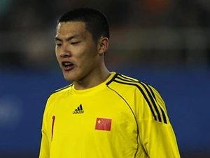 Thủ môn U23 Trung Quốc Vương Đại Lôi. (Nguồn: Internet)