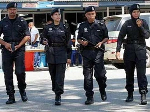 Cảnh sát Malaysia. (Nguồn: Internet)