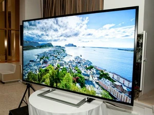 Mẫu tivi 84 inch 4K Ultra HD của Toshiba. (Nguồn: ces.cnet.com)