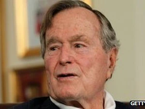 Cựu Tổng thống Mỹ George H.W. Bush. (Nguồn: Getty)