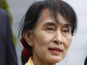 Thủ lĩnh phe đối lập Myanmar Aung San Suu Kyi. (Nguồn: PA)