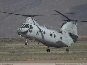 Trực thăng CH-46 Sea Knight. (Nguồn: worldsairforce.webs.com)