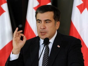 Tổng thống Gruzia Mikhael Saakashvili. (Nguồn: Getty)