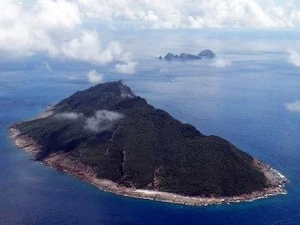 Quần đảo tranh chấp trên biển Hoa Đông mà Nhật Bản gọi là Senkaku còn Trung Quốc gọi là Điếu Ngư, ngày 15/09/2010. (Nguồn: AFP/TTXVN)