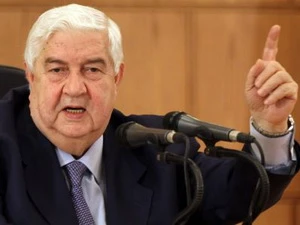 Ngoại trưởng Syria Walid al-Muallem. (Nguồn: presstv.ir)