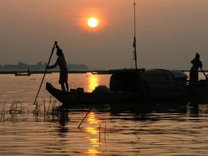 Sông Mekong. (Ảnh: Reuters)