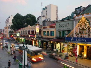 Không gian đô thị Hà Nội đã và đang thay đổi. (Ảnh: Phương Hoa/TTXVN)
