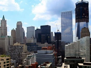 Những tòa nhà chọc trời ở Manhattan 10 năm sau vụ khủng bố. (Nguồn: Internet)