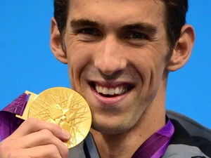 Phelps đã có 17 huy chương vàng ở các kỳ Olympic. (Nguồn: Getty Images)
