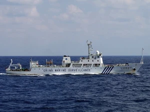 Tàu hải giám Trung Quốc (Ảnh: AFP)