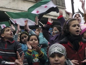 Trẻ em Syria. (Nguồn: AP)