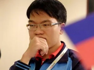 Lê Quang Liêm giành chức vô địch. (Ảnh: Quang Nhựt/TTXVN)