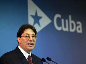 Ngoại trưởng Cuba, ông Bruno Rodriguez. (Nguồn: AP)