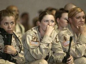 Nữ quân nhân Mỹ. (Nguồn: Reuters)