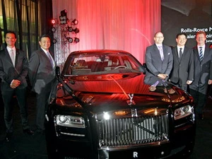 Rolls Royce ra mắt tại Manila. (Nguồn: philstar.com)