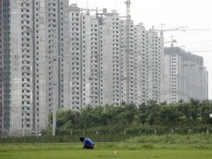 Dự án nhà chung cư ở Trung Quốc. (Nguồn: AP)